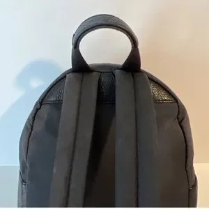 RARE Coach Charlie Backpack Bear Face F22894 NWT Coach Bear Nylon Mini Charlie Backpack | Mercari main image 4